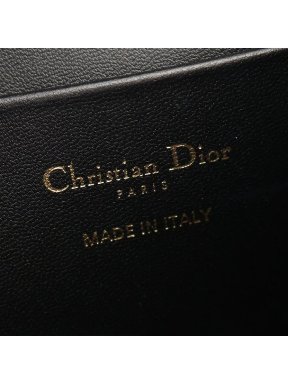Dior Backpack Caro Small Macro Cannage Black Leather